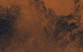 <h1>PIA00182:  MC-22 Mare Tyrrhenum Region</h1><div class="PIA00182" lang="en" style="width:800px;text-align:left;margin:auto;background-color:#000;padding:10px;max-height:150px;overflow:auto;">Mars digital-image mosaic merged with color of the MC-22 quadrangle, Mare Tyrrhenum region of Mars. Heavily cratered highlands dominate the Mare Tyrrhenum quadrangle. The central part is marked by a large shield volcano, Tyrrhena Patera, and associated ridged plains of Hesperia Planum that probably are made up of basaltic lava flows. Latitude range -30 to 0 degrees, longitude range -135 to -90 degrees.<br /><br /><a href="http://photojournal.jpl.nasa.gov/catalog/PIA00182" onclick="window.open(this.href); return false;" title="Voir l'image 	 PIA00182:  MC-22 Mare Tyrrhenum Region	  sur le site de la NASA">Voir l'image 	 PIA00182:  MC-22 Mare Tyrrhenum Region	  sur le site de la NASA.</a></div>