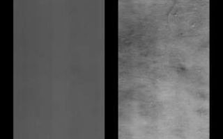 <h1>PIA01241:  Cydonia Region - Pass #3</h1><div class="PIA01241" lang="en" style="width:300px;text-align:left;margin:auto;background-color:#000;padding:10px;max-height:150px;overflow:auto;">This image is a mosaic of the original data (at left) compared with the results of contrast enhancement (at right). The processing steps performed to create this image were: A long, narrow high-pass filter is applied in a vertical orientation to help reduce some of the instrument signature. This signature is seen as the streaking that is noticeable in the original data.  A long, narrow low-pass filter is applied in a horizontal orientation to help create an intensity average for the image.  The results of these filtering operations are the stretched to approximate a Gaussian distribution.  The results of the high-pass and low-pass processing steps are averaged together to form the final product.  The image is flipped about the vertical axis to correct for the camera orientation.  The original and processed data are placed together in a mosaic.  The completed image is sized down by a factor of 2, with interpolation, to make the finished result more manageable.<p>Other information available for this image is the following: Orbit: 258 Range: 409.53 km  Resolution: 3.46 m/pixel Image dimensions: 1024 X 9600 pixels, 3.5 km x 33.2 km Line time: 0.50 msec Emission angle: 29.90 degrees Incidence angle: 69.59 degrees Phase angle: 60.62 degrees Scan rate: ~0.15 degree/sec Start time: periapsis + 410 sec Sequence submitted to JPL: Wed 04/22/98 21:45:00 PDT Image acquired by MOC: Thu 04/23/98 12:23:02 PDT Data retrieved from JPL: Fri 04/24/98 09:00 PDT<br /><br /><a href="http://photojournal.jpl.nasa.gov/catalog/PIA01241" onclick="window.open(this.href); return false;" title="Voir l'image 	 PIA01241:  Cydonia Region - Pass #3	  sur le site de la NASA">Voir l'image 	 PIA01241:  Cydonia Region - Pass #3	  sur le site de la NASA.</a></div>