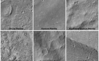 <h1>PIA01672:  Mars Surfaces at 15.6°N Latitude, March 1999</h1><div class="PIA01672" lang="en" style="width:788px;text-align:left;margin:auto;background-color:#000;padding:10px;max-height:150px;overflow:auto;"><p>This set of 12 images was obtained during the period of Mars Orbiter Camera (MOC) focus tests and calibrations that executed in the first week of March 1999. Each picture was taken near 15.6°N latitude, which at this time was the sub-Earth point—the latitude at which Earth would be seen directly overhead if viewed from the ground. These pictures were obtained to provide a direct link between simultaneous Earth- and space-based telescope observations and the MOC. Each picture is shown at the full commanded resolution of 12 meters (39 feet) per pixel, and each covers an area 3 by 3 kilometers (1.9 miles) in size with illumination from the upper left. Typically, images that will be obtained by MOC during the Mapping Phase of the Mars Global Surveyor mission will have resolutions of 1.5 meters (5 feet) per pixel—a factor of 8 improvement over the pictures shown here.</p><p>Malin Space Science Systems and the California Institute of Technology built the MOC using spare hardware from the Mars Observer mission. MSSS operates the camera from its facilities in San Diego, CA. The Jet Propulsion Laboratory's Mars Surveyor Operations Project operates the Mars Global Surveyor spacecraft with its industrial partner, Lockheed Martin Astronautics, from facilities in Pasadena, CA and Denver, CO.<br /><br /><a href="http://photojournal.jpl.nasa.gov/catalog/PIA01672" onclick="window.open(this.href); return false;" title="Voir l'image 	 PIA01672:  Mars Surfaces at 15.6°N Latitude, March 1999	  sur le site de la NASA">Voir l'image 	 PIA01672:  Mars Surfaces at 15.6°N Latitude, March 1999	  sur le site de la NASA.</a></div>