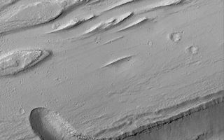 <h1>PIA02078:  Olympica Fossae</h1><div class="PIA02078" lang="en" style="width:672px;text-align:left;margin:auto;background-color:#000;padding:10px;max-height:150px;overflow:auto;"><p>The Olympica Fossae are a complex array of deep troughs, channels and streamlined landforms in northern Tharsis. Water, mud, and lava are all thought to have played a role in the formation of these features. MOC image obtained on March 20, 1999.</p><br /><br /><a href="http://photojournal.jpl.nasa.gov/catalog/PIA02078" onclick="window.open(this.href); return false;" title="Voir l'image 	 PIA02078:  Olympica Fossae	  sur le site de la NASA">Voir l'image 	 PIA02078:  Olympica Fossae	  sur le site de la NASA.</a></div>