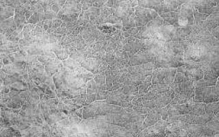 <h1>PIA02344:  Patterned Ground of the Martian Antarctic</h1><div class="PIA02344" lang="en" style="width:252px;text-align:left;margin:auto;background-color:#000;padding:10px;max-height:150px;overflow:auto;"><p>Remnant frost from the retreating south polar ice cap, trapped in cracks, enhances the visibility of polygonal patterns in this new picture of Malea Planum in the far southern regions of Mars. This scene, taken by the Mars Global Surveyor (MGS) Mars Orbiter Camera (MOC) in October 1999 shows a relatively smooth portion of Mars (a plain) that is covered with polygons both at large and small scales. Smaller polygons are mostly found on the surfaces of old, mantled impact craters (e.g., top and lower center), while larger polygons are evident on the surfaces between the craters. (<b>Note</b>: The polygons are too small to see in the above image--click on it to see the full-resolution image and the polygons).<p>It is spring in the southern hemisphere of Mars, and the region shown here has recently emerged from beneath a winter coating of frost. Patches of frost (bright material) remain in the cracks that make up the edges of each polygon in the picture. The image covers a narrow strip of martian terrain only 1.5 km (0.9 mi) across at a resolution of 3 meters (10 ft) per pixel.<p>Polygons such as these are common in Earth's arctic and antarctic regions and they usually indicate the presence of ice (i.e., frozen water) in the ground. Polygons form from the cycle of freezing and thawing of ground ice over the course of years, decades, and centuries. The fact that polygons are found on all surfaces in the Malea Planum scene shown here indicates that the ice is not too deeply buried because only a thin veneer (a few meters--or yards) of material appears to have covered the crater at the top of the scene.<br /><br /><a href="http://photojournal.jpl.nasa.gov/catalog/PIA02344" onclick="window.open(this.href); return false;" title="Voir l'image 	 PIA02344:  Patterned Ground of the Martian Antarctic	  sur le site de la NASA">Voir l'image 	 PIA02344:  Patterned Ground of the Martian Antarctic	  sur le site de la NASA.</a></div>