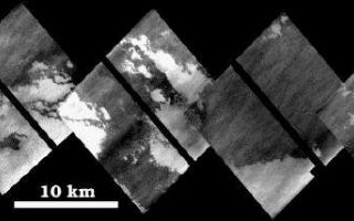 <h1>PIA02537:  Lava Flows at Zamama, Io</h1><div class="PIA02537" lang="en" style="width:800px;text-align:left;margin:auto;background-color:#000;padding:10px;max-height:150px;overflow:auto;"><p>This mosaic of images shows a portion of a long lava flow that appeared during the 17 years between flybys of Io by NASA's Voyager and Galileo spacecraft. The images are high resolution (35-40 meters, or 38-44 yards per picture element), and were acquired by Galileo on October 11, 1999during its 24th orbit. The lava flow is 100 kilometers (60 miles) long.</p><p>The dark flows have intricate margins that are characteristic of a type of lava flow seen on Earth called pahoehoe. The source of the lava flows is a 25-kilometer (16-mile) long fissure that extends to the east of the central vent off the mosaic to the upper left. Some of the lava flows at the western end of the mosaic have channels with bright floors. These channels may have been carved by sulfur lava flows, or they may have been carved by silicate lava flows which were later covered by bright material.</p><p>North is to the top of the mosaic. The images were taken at a distance of 3,500 to 4,000 kilometers (2,200 to 2,500 miles) from Io. The large doses of radiation to which the spacecraft is subjected each time it passes close to Jupiter caused a problem with Galileo's camera, which resulted in scrambling of these images. Engineers at NASA's Jet Propulsion Laboratory, Pasadena, CA, were able to reconstruct the images, but black stripes remain where some data could not be recovered. The streaks from lower left to upper right are artifacts from the reconstruction.</p><p>JPL manages the mission for NASA's Office of Space Science, Washington, D.C. JPL is a division of the California Institute of Technology, Pasadena, CA.</p><p>This image and other images and data received from Galileo are posted on the Galileo mission home page at <a href="http://solarsystem.nasa.gov/galileo/" target="_blank">http://solarsystem.nasa.gov/galileo/</a>. Background information and educational context for the images can be found at <a href="http://solarsystem.nasa.gov/planets/profile.cfm?Object=Jup_Io" target="_blank">http://galileo.jpl.nasa.gov/gallery/io.cfm</a>.</p><br /><br /><a href="http://photojournal.jpl.nasa.gov/catalog/PIA02537" onclick="window.open(this.href); return false;" title="Voir l'image 	 PIA02537:  Lava Flows at Zamama, Io	  sur le site de la NASA">Voir l'image 	 PIA02537:  Lava Flows at Zamama, Io	  sur le site de la NASA.</a></div>