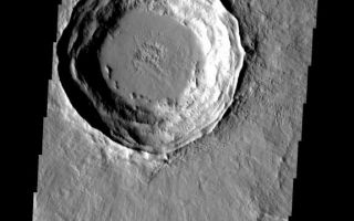 <h1>PIA02698:  Multi-layer Ejecta</h1><div class="PIA02698" lang="en" style="width:575px;text-align:left;margin:auto;background-color:#000;padding:10px;max-height:150px;overflow:auto;"><p><a href="/figures/PIA02698_fig1.jpg"></a><br><b>Context image for PIA02698<br />Multi-layer Ejecta</b></p><p>This crater has a layered ejecta blanket.</p><p>Image information: VIS instrument. Latitude 17.9N, Longitude 272.3E. 18 meter/pixel resolution.</p><p>Please see the <a href="http://themis.asu.edu/terms" target="_blank">THEMIS Data Citation Note</a> for details on crediting THEMIS images. </p><p>Note: this THEMIS visual image has not been radiometrically nor geometrically calibrated for this preliminary release. An empirical correction has been performed to remove instrumental effects. A linear shift has been applied in the cross-track and down-track direction to approximate spacecraft and planetary motion. Fully calibrated and geometrically projected images will be released through the Planetary Data System in accordance with Project policies at a later time.</p><p>NASA's Jet Propulsion Laboratory manages the 2001 Mars Odyssey mission for NASA's Office of Space Science, Washington, D.C. The Thermal Emission Imaging System (THEMIS) was developed by Arizona State University, Tempe, in collaboration with Raytheon Santa Barbara Remote Sensing. The THEMIS investigation is led by Dr. Philip Christensen at Arizona State University. Lockheed Martin Astronautics, Denver, is the prime contractor for the Odyssey project, and developed and built the orbiter. Mission operations are conducted jointly from Lockheed Martin and from JPL, a division of the California Institute of Technology in Pasadena.</p><br /><br /><a href="http://photojournal.jpl.nasa.gov/catalog/PIA02698" onclick="window.open(this.href); return false;" title="Voir l'image 	 PIA02698:  Multi-layer Ejecta	  sur le site de la NASA">Voir l'image 	 PIA02698:  Multi-layer Ejecta	  sur le site de la NASA.</a></div>