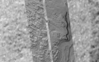 <h1>PIA03203:  Mid-Latitude Sedimentary Rock: Spallanzani Crater</h1><div class="PIA03203" lang="en" style="width:450px;text-align:left;margin:auto;background-color:#000;padding:10px;max-height:150px;overflow:auto;"><a href="/figures/PIA03203fig.gif"></a><br><p>Although most of the best examples of layered sedimentary rock seen on Mars are found at equatorial and sub-tropical latitudes, a few locations seen at mid- and high-latitudes suggest that layered rocks are probably more common than we can actually see from orbit. One extremely good example of these "atypical" layered rock exposures is found in the 72 km-diameter (45 miles) crater, Spallanzani (58.4°S, 273.5°W). Located southeast of Hellas Planitia, the crater is named for the 18th Century Italian biologist, Lazzaro Spallanzani (1729-1799). Picture A presents a composite of the best Viking orbiter image (VO2-504B55) of the region with 4 pictures obtained June 1999 through January 2001 by the Mars Global Surveyor Mars Orbiter Camera (MOC). Each MOC narrow angle image is 3 km across. Taken in the MOC's "survey mode," all four images were acquired at roughly 12 meters (39 ft) per pixel. Picture B zooms-in on the portion of the composite image that includes the 4 MOC images (the 100%-size view is 20 m (66 ft) per pixel). Other craters in the region near Spallanzani show features--at Viking Orbiter scale--that are reminiscent of the layering seen in Spallanzani. Exactly what these layers are made of and how they came to be where we see them today are mysteries, but it is possible that they are similar to the materials seen in the many craters and chasms of the equatorial latitudes on Mars.<br /><br /><a href="http://photojournal.jpl.nasa.gov/catalog/PIA03203" onclick="window.open(this.href); return false;" title="Voir l'image 	 PIA03203:  Mid-Latitude Sedimentary Rock: Spallanzani Crater	  sur le site de la NASA">Voir l'image 	 PIA03203:  Mid-Latitude Sedimentary Rock: Spallanzani Crater	  sur le site de la NASA.</a></div>