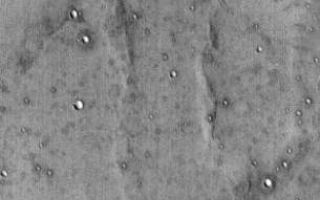 <h1>PIA03901:  1st Manned Lunar Landing and 1st Robotic Mars Landing Commemorative Release: Viking 1 Landing Site in Chryse Planitia - Infrared Image</h1><div class="PIA03901" lang="en" style="width:305px;text-align:left;margin:auto;background-color:#000;padding:10px;max-height:150px;overflow:auto;"><a href="/figures/PIA03901a-context.jpg"></a><br>(Released 20 July 2002)<br>The date July 20 marks two major milestones in humanity's grand push to explore the frontier of space. On this date, in 1969, the Apollo 11 lunar module Eagle landed the first men (Neil Armstrong and Edwin "Buzz" Aldrin) on another celestial body, the Moon . In 1976, seven years to the day, the robotic Viking 1 Lander made the first successful landing on the ruddy rock strewn surface of Mars . To commemorate these milestones the THEMIS Team is releasing both an IR (Infra-Red) and <a href="/figures/VikingView.jpg">Visible image</a> of the Viking 1 landing site. THEMIS is currently imaging landing sites for future robotic missions including the twin Mars Exploration Rovers set to touchdown in January 2004. All of these missions anticipate the day when, hopefully in the not too distant future, astronauts will land on the red planet. So as we reflect on our rich tradition of space exploration let us also dream and plan on a wondrous future exploring the mysterious red planet.<br><br>Viking 1 landed on a relatively smooth plain in Chryse Planitia (Plains of Gold), which is a low region of the northern hemisphere of Mars. The reported landing site is 22.48° N, 49.97° W. The landing site is marked with an X in the images. This region of Mars is dominated by plains, wrinkle ridges, and impact craters.<br><br>This one band IR (band 9 at 12.6 microns) image shows bright and dark textures, which are primarily due to differences in the abundance of rocks on the surface. The relatively cool (dark) regions during the day are rocky or indurated materials whereas fine sand and dust are warmer (bright). The brightness levels show daytime surface temperatures, which range from about minus 34 degrees to minus 22 degrees Celsius (minus 29 degrees to minus 8 degrees Fahrenheit). Many of the temperature variations are due to slope effects, with sun-facing slopes warmer than shaded slopes. The dark rings around several of the craters are due to the presence of rocky (cool) material ejected from the crater. These rocks are well below the resolution of any existing Mars camera, but THEMIS can detect the temperature variations they produce.<br><br>Daytime temperature variations are produced by a combination of topographic (solar heating) and thermophysical (thermal inertia and albedo) effects. Due to topographic heating the surface morphologies seen in THEMIS daytime IR images are similar to those seen in previous imagery and MOLA topography. Smooth, undulating, and ridged plains dominate this scene. The major thermophysical variations seen in daytime images are associated with impact craters and the wrinkle ridges. Other than these ejecta deposits and the wrinkle ridges, there is little variation in the thermophysical properties of the surface materials. <br><br /><br /><a href="http://photojournal.jpl.nasa.gov/catalog/PIA03901" onclick="window.open(this.href); return false;" title="Voir l'image 	 PIA03901:  1st Manned Lunar Landing and 1st Robotic Mars Landing Commemorative Release: Viking 1 Landing Site in Chryse Planitia - Infrared Image	  sur le site de la NASA">Voir l'image 	 PIA03901:  1st Manned Lunar Landing and 1st Robotic Mars Landing Commemorative Release: Viking 1 Landing Site in Chryse Planitia - Infrared Image	  sur le site de la NASA.</a></div>