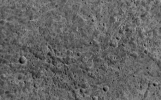 <h1>PIA03992:  Rugged Olympus Mons</h1><div class="PIA03992" lang="en" style="width:753px;text-align:left;margin:auto;background-color:#000;padding:10px;max-height:150px;overflow:auto;"><p>9 July 2005<br />This Mars Global Surveyor (MGS) Mars Orbiter Camera (MOC) image shows a 1.5 meters per pixel (~5 ft/pixel) view of a portion of the upper west flank of the giant martian volcano, Olympus Mons. Although considered to be young relative to much of Mars, at high resolution the Olympus Mons volcano turns out to have one of the most heavily cratered surfaces -- at the scale of small craters of tens of meters diameter and smaller -- on the planet. In other words, while the volcano may be a geologically young feature, it is still very ancient and inactive. A segment of a lava channel -- likely a collapsed lava tube -- is present in this scene.</p><p>Location near: 17.9°N, 134.6°W<br />Image width: ~3 km (~1.9 mi) <br />Illumination from: lower left <br />Season: Northern Autumn</p><br /><br /><a href="http://photojournal.jpl.nasa.gov/catalog/PIA03992" onclick="window.open(this.href); return false;" title="Voir l'image 	 PIA03992:  Rugged Olympus Mons	  sur le site de la NASA">Voir l'image 	 PIA03992:  Rugged Olympus Mons	  sur le site de la NASA.</a></div>