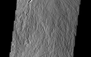 <h1>PIA04503:  Volcano Vents</h1><div class="PIA04503" lang="en" style="width:535px;text-align:left;margin:auto;background-color:#000;padding:10px;max-height:150px;overflow:auto;"><p><a href="/figures/PIA04503_context.jpg"></a><br><p>Released 5 May 2003<p>This low-relief shield volcano imaged with the THEMIS visible camera has two large vents which have erupted several individual lava flows. The positions of the origins of many of the flows indicate that it is probable that the vents are secondary structures that formed only after the shield was built up by eruptions from a central caldera.<p>Image information: VIS instrument. Latitude 17.6, Longitude 243.6 East (116.4 West). 19 meter/pixel resolution.<p>Note: this THEMIS visual image has not been radiometrically nor geometrically calibrated for this preliminary release. An empirical correction has been performed to remove instrumental effects. A linear shift has been applied in the cross-track and down-track direction to approximate spacecraft and planetary motion. Fully calibrated and geometrically projected images will be released through the Planetary Data System in accordance with Project policies at a later time.<p>NASA's Jet Propulsion Laboratory manages the 2001 Mars Odyssey mission for NASA's Office of Space Science, Washington, D.C. The Thermal Emission Imaging System (THEMIS) was developed by Arizona State University, Tempe, in collaboration with Raytheon Santa Barbara Remote Sensing. The THEMIS investigation is led by Dr. Philip Christensen at Arizona State University. Lockheed Martin Astronautics, Denver, is the prime contractor for the Odyssey project, and developed and built the orbiter. Mission operations are conducted jointly from Lockheed Martin and from JPL, a division of the California Institute of Technology in Pasadena.<p><br /><br /><a href="http://photojournal.jpl.nasa.gov/catalog/PIA04503" onclick="window.open(this.href); return false;" title="Voir l'image 	 PIA04503:  Volcano Vents	  sur le site de la NASA">Voir l'image 	 PIA04503:  Volcano Vents	  sur le site de la NASA.</a></div>