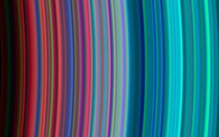 <h1>PIA05076:  Saturn's C and B Rings From the Inside Out</h1><div class="PIA05076" lang="en" style="width:800px;text-align:left;margin:auto;background-color:#000;padding:10px;max-height:150px;overflow:auto;"><p>Images taken during the Cassini spacecraft's orbital insertion on June 30 show definite compositional variation within the rings. </p><p>This image shows, from left to right, the outer portion of the C ring and inner portion of the B ring. The B ring begins a little more than halfway across the image. The general pattern is from "dirty" particles indicated by red to cleaner ice particles shown in turquoise in the outer parts of the rings. </p><p>The ring system begins from the inside out with the D, C, B and A rings followed by the F, G and E rings. </p><p>This image was taken with the Ultraviolet Imaging Spectrograph instrument, which is capable of resolving the rings to show features up to 97 kilometers (60 miles) across, roughly 100 times the resolution of ultraviolet data obtained by the Voyager 2 spacecraft. </p><p>The Cassini-Huygens mission is a cooperative project of NASA, the European Space Agency and the Italian Space Agency. The Jet Propulsion Laboratory, a division of the California Institute of Technology in Pasadena, manages the Cassini-Huygens mission for NASA's Office of Space Science, Washington, D.C. The Cassini orbiter was designed, developed and assembled at JPL. The Ultraviolet Imaging Spectrograph was built at, and the team is based at the University of Colorado, Boulder, Colo.</p><p>For more information, about the Cassini-Huygens mission visit, <a href="http://saturn.jpl.nasa.gov/">http://saturn.jpl.nasa.gov</a> and the Ultraviolet Imaging Spectrograph team home page, <a href="http://lasp.colorado.edu/cassini/">http://lasp.colorado.edu/cassini/</a>.</p><br /><br /><a href="http://photojournal.jpl.nasa.gov/catalog/PIA05076" onclick="window.open(this.href); return false;" title="Voir l'image 	 PIA05076:  Saturn's C and B Rings From the Inside Out	  sur le site de la NASA">Voir l'image 	 PIA05076:  Saturn's C and B Rings From the Inside Out	  sur le site de la NASA.</a></div>