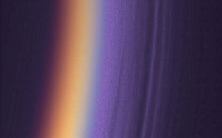 <h1>PIA06160:  Titan's Many Layers</h1><div class="PIA06160" lang="en" style="width:800px;text-align:left;margin:auto;background-color:#000;padding:10px;max-height:150px;overflow:auto;"><p>Cassini has found Titan's upper atmosphere to consist of a surprising number of layers of haze, as shown in this ultraviolet image of Titan's night side limb, colorized to look like true color. The many fine haze layers extend several hundred kilometers above the surface. Although this is a night side view, with only a thin crescent receiving direct sunlight, the haze layers are bright from light scattered through the atmosphere. </p><p>The image was taken with the Cassini spacecraft narrow angle camera. About 12 distinct haze layers can be seen in this image, with a scale of 0.7 kilometers (.43 miles) per pixel. The limb shown here is at about 10 degrees south latitude, in the equatorial region.</p><p>The Cassini-Huygens mission is a cooperative project of NASA, the European Space Agency and the Italian Space Agency. The Jet Propulsion Laboratory, a division of the California Institute of Technology in Pasadena, manages the mission for NASA's Science Mission Directorate, Washington, D.C. The Cassini orbiter and its two onboard cameras were designed, developed and assembled at JPL. The imaging team is based at the Space Science Institute, Boulder, Colo.</p><p>For more information, about the Cassini-Huygens mission visit, <a href="http://saturn.jpl.nasa.gov/">http://saturn.jpl.nasa.gov</a> and the Cassini imaging team home page, <a href="http://ciclops.org/">http://ciclops.org</a>.</p><br /><br /><a href="http://photojournal.jpl.nasa.gov/catalog/PIA06160" onclick="window.open(this.href); return false;" title="Voir l'image 	 PIA06160:  Titan's Many Layers	  sur le site de la NASA">Voir l'image 	 PIA06160:  Titan's Many Layers	  sur le site de la NASA.</a></div>