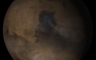 <h1>PIA07280:  Mars at Ls 145°: Syrtis Major</h1><div class="PIA07280" lang="en" style="width:640px;text-align:left;margin:auto;background-color:#000;padding:10px;max-height:150px;overflow:auto;"><p>18 January 2004<br >This picture is a composite of Mars Global Surveyor (MGS) Mars Orbiter Camera (MOC) daily global images acquired at Ls 145° during a previous Mars year. This month, Mars looks similar, as Ls 145° occurred in mid-January 2005.</p><p>This picture shows the Syrtis Major face of Mars. Over the course of the month, additional faces of Mars as it appears at this time of year are being posted for MOC Picture of the Day.</p><p>Ls, solar longitude, is a measure of the time of year on Mars. Mars travels 360° around the Sun in 1 Mars year. The year begins at Ls 0°--the start of northern spring and southern summer. In January 2005, it is northern summer and southern winter. The seasons on Mars occur according to Ls, described in the following table:</p><p><b>Ls</b><b>Season</b>0° - 90°northern spring, southern autumn90° - 180°northern summer, southern winter180° - 270°northern autumn, southern spring270° - 360°northern winter, southern summer</p><br /><br /><a href="http://photojournal.jpl.nasa.gov/catalog/PIA07280" onclick="window.open(this.href); return false;" title="Voir l'image 	 PIA07280:  Mars at Ls 145°: Syrtis Major	  sur le site de la NASA">Voir l'image 	 PIA07280:  Mars at Ls 145°: Syrtis Major	  sur le site de la NASA.</a></div>
