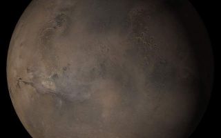 <h1>PIA07443:  Mars at Ls 176°: Acidalia/Mare Erythraeum</h1><div class="PIA07443" lang="en" style="width:640px;text-align:left;margin:auto;background-color:#000;padding:10px;max-height:150px;overflow:auto;"><p>8 March 2005 <br />This picture is a composite of Mars Global Surveyor (MGS) Mars Orbiter Camera (MOC) daily global images acquired at Ls 176° during a previous Mars year. This month, Mars looks similar, as Ls 176° occurs in mid-March 2005. The picture shows the Acidalia/Mare Erythraeum face of Mars. Over the course of the month, additional faces of Mars as it appears at this time of year are being posted for MOC Picture of the Day. Ls, solar longitude, is a measure of the time of year on Mars. Mars travels 360° around the Sun in 1 Mars year. The year begins at Ls 0°, the start of northern spring and southern autumn. </p><p>Season: Northern Summer/Southern Winter <br /></p><br /><br /><a href="http://photojournal.jpl.nasa.gov/catalog/PIA07443" onclick="window.open(this.href); return false;" title="Voir l'image 	 PIA07443:  Mars at Ls 176°: Acidalia/Mare Erythraeum	  sur le site de la NASA">Voir l'image 	 PIA07443:  Mars at Ls 176°: Acidalia/Mare Erythraeum	  sur le site de la NASA.</a></div>