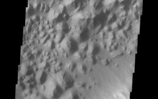 <h1>PIA07486:  Shabatana Vallis Chaos</h1><div class="PIA07486" lang="en" style="width:537px;text-align:left;margin:auto;background-color:#000;padding:10px;max-height:150px;overflow:auto;"><a href="/figures/PIA07486_fig1.jpg"></a><br /><p>The topic for the Image of the Day for the weeks of March 7-18 will be mountains on Mars.</p><p>This image is located in Shabatana Vallis and contains a feature type called Chaos, which is typically interpreted to be a collapse terrain; it is the blocky landscape after the transport and removal of subsurface support.</p><p>A good diagram showing the structural difference between simple and complex craters is here: <a href="http://www.lpi.usra.edu/expmoon/science/craterstructure.html">http://www.lpi.usra.edu/expmoon/science/craterstructure.html</a></p>Image information: VIS instrument. Latitude -1.2, Longitude 317 East (43 West). 19 meter/pixel resolution.</p><p>Note: this THEMIS visual image has not been radiometrically nor geometrically calibrated for this preliminary release. An empirical correction has been performed to remove instrumental effects. A linear shift has been applied in the cross-track and down-track direction to approximate spacecraft and planetary motion. Fully calibrated and geometrically projected images will be released through the Planetary Data System in accordance with Project policies at a later time.</p><p>NASA's Jet Propulsion Laboratory manages the 2001 Mars Odyssey mission for NASA's Office of Space Science, Washington, D.C. The Thermal Emission Imaging System (THEMIS) was developed by Arizona State University, Tempe, in collaboration with Raytheon Santa Barbara Remote Sensing. The THEMIS investigation is led by Dr. Philip Christensen at Arizona State University. Lockheed Martin Astronautics, Denver, is the prime contractor for the Odyssey project, and developed and built the orbiter. Mission operations are conducted jointly from Lockheed Martin and from JPL, a division of the California Institute of Technology in Pasadena.</p><br /><br /><a href="http://photojournal.jpl.nasa.gov/catalog/PIA07486" onclick="window.open(this.href); return false;" title="Voir l'image 	 PIA07486:  Shabatana Vallis Chaos	  sur le site de la NASA">Voir l'image 	 PIA07486:  Shabatana Vallis Chaos	  sur le site de la NASA.</a></div>