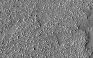 <h1>PIA07891:  Lava Flow Front</h1><div class="PIA07891" lang="en" style="width:672px;text-align:left;margin:auto;background-color:#000;padding:10px;max-height:150px;overflow:auto;"><p>1 May 2005<br />This Mars Global Surveyor (MGS) Mars Orbiter Camera (MOC) image shows the margins and front of a large lava flow located on the plains southeast of Ascraeus Mons in the Tharsis region. Tharsis is the site of the majority of martian volcanoes and lava flows. In this case, lava flowed from left (west) to right (east) and flowed no further east than the margins of the flow seen in this picture.</p><p>Location near: 5.4°N, 102.1°W <br />Image width: ~3 km (~1.9 mi) <br />Illumination from: upper left <br />Season: Northern Summer <br /></p><br /><br /><a href="http://photojournal.jpl.nasa.gov/catalog/PIA07891" onclick="window.open(this.href); return false;" title="Voir l'image 	 PIA07891:  Lava Flow Front	  sur le site de la NASA">Voir l'image 	 PIA07891:  Lava Flow Front	  sur le site de la NASA.</a></div>