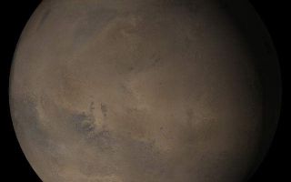 <h1>PIA07988:  Mars at Ls 211°: Elysium/Mare Cimmerium</h1><div class="PIA07988" lang="en" style="width:640px;text-align:left;margin:auto;background-color:#000;padding:10px;max-height:150px;overflow:auto;"><p>23 May 2005<br />This picture is a composite of Mars Global Surveyor (MGS) Mars Orbiter Camera (MOC) daily global images acquired at Ls 211° during a previous Mars year. This month, Mars looks similar, as Ls 211° occurred in mid-May 2005. The picture shows the Elysium/Mare Cimmerium face of Mars. Over the course of the month, additional faces of Mars as it appears at this time of year are being posted for MOC Picture of the Day. Ls, solar longitude, is a measure of the time of year on Mars. Mars travels 360° around the Sun in 1 Mars year. The year begins at Ls 0°, the start of northern spring and southern autumn.<p>Season: Northern Autumn/Southern Spring <br /></p><br /><br /><a href="http://photojournal.jpl.nasa.gov/catalog/PIA07988" onclick="window.open(this.href); return false;" title="Voir l'image 	 PIA07988:  Mars at Ls 211°: Elysium/Mare Cimmerium	  sur le site de la NASA">Voir l'image 	 PIA07988:  Mars at Ls 211°: Elysium/Mare Cimmerium	  sur le site de la NASA.</a></div>