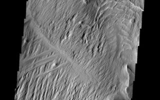 <h1>PIA08073:  Medusae Fossae</h1><div class="PIA08073" lang="en" style="width:561px;text-align:left;margin:auto;background-color:#000;padding:10px;max-height:150px;overflow:auto;"><p><a href="/figures/PIA08073_fig1.jpg"></a><br><b>Context image for PIA08073<br />Medusae Fossae</b></p><p>The Medusae Fossae Formation is a large region of material that is easily eroded by the wind. The work of the wind has produced a variety of surface textures.<p>Image information: VIS instrument. Latitude -2.2N, Longitude 205.2E. 18 meter/pixel resolution.</p><p>Please see the <a href="http://themis.asu.edu/terms" target="_blank">THEMIS Data Citation Note</a> for details on crediting THEMIS images. </p><p>Note: this THEMIS visual image has not been radiometrically nor geometrically calibrated for this preliminary release. An empirical correction has been performed to remove instrumental effects. A linear shift has been applied in the cross-track and down-track direction to approximate spacecraft and planetary motion. Fully calibrated and geometrically projected images will be released through the Planetary Data System in accordance with Project policies at a later time.</p><p>NASA's Jet Propulsion Laboratory manages the 2001 Mars Odyssey mission for NASA's Office of Space Science, Washington, D.C. The Thermal Emission Imaging System (THEMIS) was developed by Arizona State University, Tempe, in collaboration with Raytheon Santa Barbara Remote Sensing. The THEMIS investigation is led by Dr. Philip Christensen at Arizona State University. Lockheed Martin Astronautics, Denver, is the prime contractor for the Odyssey project, and developed and built the orbiter. Mission operations are conducted jointly from Lockheed Martin and from JPL, a division of the California Institute of Technology in Pasadena.</p><br /><br /><a href="http://photojournal.jpl.nasa.gov/catalog/PIA08073" onclick="window.open(this.href); return false;" title="Voir l'image 	 PIA08073:  Medusae Fossae	  sur le site de la NASA">Voir l'image 	 PIA08073:  Medusae Fossae	  sur le site de la NASA.</a></div>