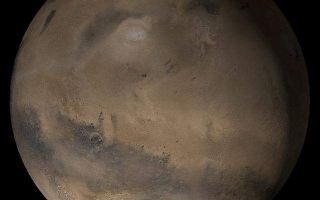 <h1>PIA08101:  Mars at Ls 39°: Elysium/Mare Cimmerium</h1><div class="PIA08101" lang="en" style="width:640px;text-align:left;margin:auto;background-color:#000;padding:10px;max-height:150px;overflow:auto;"><p>25 April 2006<br />This picture is a composite of Mars Global Surveyor (MGS) Mars Orbiter Camera (MOC) daily global images acquired at Ls 39° during a previous Mars year. This month, Mars looks similar, as Ls 39° occurred in mid-April 2006. The picture shows the Elysium/Mare Cimmerium face of Mars. Over the course of the month, additional faces of Mars as it appears at this time of year are being posted for MOC Picture of the Day. Ls, solar longitude, is a measure of the time of year on Mars. Mars travels 360° around the Sun in 1 Mars year. The year begins at Ls 0°, the start of northern spring and southern autumn.</p><p>Season: Northern Spring/Southern Autumn </p><br /><br /><a href="http://photojournal.jpl.nasa.gov/catalog/PIA08101" onclick="window.open(this.href); return false;" title="Voir l'image 	 PIA08101:  Mars at Ls 39°: Elysium/Mare Cimmerium	  sur le site de la NASA">Voir l'image 	 PIA08101:  Mars at Ls 39°: Elysium/Mare Cimmerium	  sur le site de la NASA.</a></div>