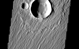 <h1>PIA08484:  Linear Ridges</h1><div class="PIA08484" lang="en" style="width:574px;text-align:left;margin:auto;background-color:#000;padding:10px;max-height:150px;overflow:auto;"><p><a href="/figures/PIA08484_fig1.jpg"></a><br><b>Context image for PIA08484<br />More Sand</b></p><p>Linear ridges cover this entire image - except for the interior of the craters.</p><p>Image information: VIS instrument. Latitude 19.0N, Longitude 284.9E. 18 meter/pixel resolution.</p><p>Please see the <a href="http://themis.asu.edu/terms" target="_blank">THEMIS Data Citation Note</a> for details on crediting THEMIS images. </p><p>Note: this THEMIS visual image has not been radiometrically nor geometrically calibrated for this preliminary release. An empirical correction has been performed to remove instrumental effects. A linear shift has been applied in the cross-track and down-track direction to approximate spacecraft and planetary motion. Fully calibrated and geometrically projected images will be released through the Planetary Data System in accordance with Project policies at a later time.</p><p>NASA's Jet Propulsion Laboratory manages the 2001 Mars Odyssey mission for NASA's Office of Space Science, Washington, D.C. The Thermal Emission Imaging System (THEMIS) was developed by Arizona State University, Tempe, in collaboration with Raytheon Santa Barbara Remote Sensing. The THEMIS investigation is led by Dr. Philip Christensen at Arizona State University. Lockheed Martin Astronautics, Denver, is the prime contractor for the Odyssey project, and developed and built the orbiter. Mission operations are conducted jointly from Lockheed Martin and from JPL, a division of the California Institute of Technology in Pasadena.</p><br /><br /><a href="http://photojournal.jpl.nasa.gov/catalog/PIA08484" onclick="window.open(this.href); return false;" title="Voir l'image 	 PIA08484:  Linear Ridges	  sur le site de la NASA">Voir l'image 	 PIA08484:  Linear Ridges	  sur le site de la NASA.</a></div>