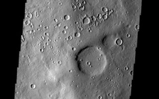 <h1>PIA08623:  Lot of Craters</h1><div class="PIA08623" lang="en" style="width:594px;text-align:left;margin:auto;background-color:#000;padding:10px;max-height:150px;overflow:auto;"><p><a href="/figures/PIA08623_fig1.jpg"></a><br><b>Context image for PIA08623<br />Lot of Craters</b></p><p>This region of Terra Sabaea contains areas with high densities of small craters.</p><p>Image information: VIS instrument. Latitude 36.8N, Longitude 42.7E. 19 meter/pixel resolution.</p><p>Please see the <a href="http://themis.asu.edu/terms" target="_blank">THEMIS Data Citation Note</a> for details on crediting THEMIS images. </p><p>Note: this THEMIS visual image has not been radiometrically nor geometrically calibrated for this preliminary release. An empirical correction has been performed to remove instrumental effects. A linear shift has been applied in the cross-track and down-track direction to approximate spacecraft and planetary motion. Fully calibrated and geometrically projected images will be released through the Planetary Data System in accordance with Project policies at a later time.</p><p>NASA's Jet Propulsion Laboratory manages the 2001 Mars Odyssey mission for NASA's Office of Space Science, Washington, D.C. The Thermal Emission Imaging System (THEMIS) was developed by Arizona State University, Tempe, in collaboration with Raytheon Santa Barbara Remote Sensing. The THEMIS investigation is led by Dr. Philip Christensen at Arizona State University. Lockheed Martin Astronautics, Denver, is the prime contractor for the Odyssey project, and developed and built the orbiter. Mission operations are conducted jointly from Lockheed Martin and from JPL, a division of the California Institute of Technology in Pasadena.</p><br /><br /><a href="http://photojournal.jpl.nasa.gov/catalog/PIA08623" onclick="window.open(this.href); return false;" title="Voir l'image 	 PIA08623:  Lot of Craters	  sur le site de la NASA">Voir l'image 	 PIA08623:  Lot of Craters	  sur le site de la NASA.</a></div>
