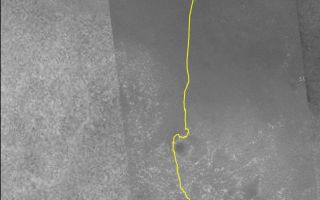 <h1>PIA08731:  Closing in on 'Victoria Crater'</h1><div class="PIA08731" lang="en" style="width:800px;text-align:left;margin:auto;background-color:#000;padding:10px;max-height:150px;overflow:auto;"><p><a href="/figures/PIA08731_fig1.jpg"></a><br />Figure 1</p><p>The team managing NASA's Mars Exploration Rover Opportunity had set 'Victoria Crater' as a long-term destination even before the rover climbed out of 'Endurance Crater' in December 2004. As of early September 2006, Opportunity has driven more than 7.2 kilometers (4.5 miles) since leaving Endurance and is approaching Victoria.</p><p>Victoria is the large crater near the bottom of this map made from images taken by the Mars Orbiter Camera on NASA's Mars Global Surveyor. The gold line traces Opportunity's path eastward then southward from "Eagle Crater," where it landed, to Endurance Crater, where it spent six months, and nearly to Victoria. The south end of the line indicates Opportunity's location as of the rover's 930th Martian day, or sol, (Sept. 5, 2006). Victoria is about 750 meters (0.47 mile) in diameter, or about six times wider than Endurance and about 35 times wider than Eagle. The scale bar at lower right shows the length of 800 meters (0.50 mile). North is up.</p><br /><br /><a href="http://photojournal.jpl.nasa.gov/catalog/PIA08731" onclick="window.open(this.href); return false;" title="Voir l'image 	 PIA08731:  Closing in on 'Victoria Crater'	  sur le site de la NASA">Voir l'image 	 PIA08731:  Closing in on 'Victoria Crater'	  sur le site de la NASA.</a></div>