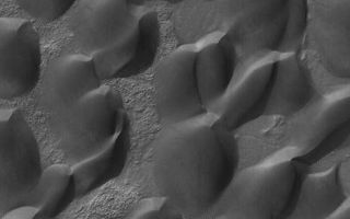 <h1>PIA08746:  Dunes of Wirtz</h1><div class="PIA08746" lang="en" style="width:469px;text-align:left;margin:auto;background-color:#000;padding:10px;max-height:150px;overflow:auto;"><p>10 September 2006<br />This Mars Global Surveyor (MGS) Mars Orbiter Camera (MOC) image shows dark sand dunes, formed by winds blowing from the southwest (lower left), in Wirtz Crater. The crater is named for Carl Wilhelm Wirtz (1876-1939), a German astronomer.</p><p>Location near 49.0°S, 25.5°W <br />Image width: ~3 km (~1.9 mi) <br />Illumination from: upper left <br />Season: Southern Autumn </p><br /><br /><a href="http://photojournal.jpl.nasa.gov/catalog/PIA08746" onclick="window.open(this.href); return false;" title="Voir l'image 	 PIA08746:  Dunes of Wirtz	  sur le site de la NASA">Voir l'image 	 PIA08746:  Dunes of Wirtz	  sur le site de la NASA.</a></div>