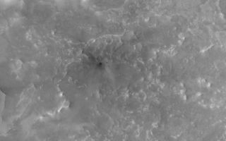 <h1>PIA09024:  Second of Two Fresh Impact Crater Sites With "Before" and "After" Narrow Angle Mars Orbiter Camera Images</h1><div class="PIA09024" lang="en" style="width:800px;text-align:left;margin:auto;background-color:#000;padding:10px;max-height:150px;overflow:auto;"><p> <a href="/figures/PIA09024_fig1_anno.jpg"></a> <a href="/figures/PIA09024_fig2_anno.jpg"></a> <a href="/figures/PIA09024_fig3_anno.jpg"></a>Figure A <a href="/figures/PIA09024_fig1_anno.jpg"><br />Annotated Image</a><br /><br />Figure B <a href="/figures/PIA09024_fig2_anno.jpg"><br />Annotated Image</a><br /></a> <a href="/figures/PIA09024_fig2.jpg">No Annotation</a>Figure C <a href="/figures/PIA09024_fig3_anno.jpg"><br />Annotated Image</a><br /> <a href="/figures/PIA09024_fig3.jpg">No Annotation</a></p><p>Pictured here is the second of 2 of the 20 new impact craters identified by the Mars Global Surveyor (MGS) Mars Orbiter Camera (MOC) science operations team to have formed between May 1999 and March 2006 that occur at a location that the MOC narrow angle camera imaged previously. This is surprising, given that the narrow angle camera, with its 3 kilometer- (1.9 miles)-wide field of view, has only covered about 5.2% of the martian surface. The other such case is described in an accompanying release, "One of Two Fresh Impact Crater Sites With Before and After Narrow Angle Mars Orbiter Camera Images" (see <a href="/catalog/PIA09023">PIA09023</a> or <a href="http://www.msss.com/mars_images/moc/2006/12/06/craters/site11/index.html">MOC2-1614</a>). </p><p>Figure A: This picture shows the impact site. It is located in Arabia Terra near 25.8°N, 308.0°W. The figure is a composite of sub-frames of MOC images S15-02322, obtained on 22 February 2006, and S17-01393, from 17 April 2006. The largest crater at the center of the impact zone has a diameter of about 16.0 ± 1.7 meters (about 52 feet). Several other smaller craters were formed by this impact event. </p><p>Figure B: This figure shows how the impact site appeared in a previous MOC narrow angle camera image, R13-00039, on 1 January 2004, before the impact occurred. This is compared with MOC image S15-02322, obtained after the impact. </p><p>Figure C: This figure shows the impact site as it appeared to the Mars Odyssey <a href="http://themis.asu.edu/" target="blank">Thermal Emission Imaging System (THEMIS)</a> visible camera on 21 December 2005. Most importantly, the crater did not exist on 21 December 2005, but the dark spot the impact produced was seen 42 days later in MOC red wide angle image S14-03311 on 31 January 2006. In other words, the impact occurred between 21 December 2005 and 31 January 2006. It is possible that the crater formed in January 2006, after we began our survey for fresh martian impact craters! </p><p>The Mars Global Surveyor mission is managed for NASA's Office of Space Science, Washington, by the Jet Propulsion Laboratory, a division of the California Institute of Technology, Pasadena. Lockheed Martin Space Systems, Denver, developed and operates the spacecraft. Malin Space Science Systems, San Diego, Calif., built and operates the Mars Orbiter Camera.</p><p>For more information about images from the Mars Orbiter Camera, see <a href="http://www.msss.com/mgs/moc/index.html">http://www.msss.com/mgs/moc/index.html</a>.</p><br /><br /><a href="http://photojournal.jpl.nasa.gov/catalog/PIA09024" onclick="window.open(this.href); return false;" title="Voir l'image 	 PIA09024:  Second of Two Fresh Impact Crater Sites With "Before" and "After" Narrow Angle Mars Orbiter Camera Images	  sur le site de la NASA">Voir l'image 	 PIA09024:  Second of Two Fresh Impact Crater Sites With "Before" and "After" Narrow Angle Mars Orbiter Camera Images	  sur le site de la NASA.</a></div>