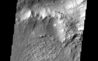 <h1>PIA09122:  Sand Dunes</h1><div class="PIA09122" lang="en" style="width:536px;text-align:left;margin:auto;background-color:#000;padding:10px;max-height:150px;overflow:auto;"><p><a href="/figures/PIA09122_fig1.jpg"></a><br><b>Context image for PIA09122<br />Sand Dunes</b></p><p>This small field of dark dunes is located on the floor of Bamburg Crater.<p>Image information: VIS instrument. Latitude 39.2N, Longitude 356.9E. 38 meter/pixel resolution.</p><p>Please see the <a href="http://themis.asu.edu/terms" target="_blank">THEMIS Data Citation Note</a> for details on crediting THEMIS images.</p><p>Note: this THEMIS visual image has not been radiometrically nor geometrically calibrated for this preliminary release. An empirical correction has been performed to remove instrumental effects. A linear shift has been applied in the cross-track and down-track direction to approximate spacecraft and planetary motion. Fully calibrated and geometrically projected images will be released through the Planetary Data System in accordance with Project policies at a later time.</p><p>NASA's Jet Propulsion Laboratory manages the 2001 Mars Odyssey mission for NASA's Office of Space Science, Washington, D.C. The Thermal Emission Imaging System (THEMIS) was developed by Arizona State University, Tempe, in collaboration with Raytheon Santa Barbara Remote Sensing. The THEMIS investigation is led by Dr. Philip Christensen at Arizona State University. Lockheed Martin Astronautics, Denver, is the prime contractor for the Odyssey project, and developed and built the orbiter. Mission operations are conducted jointly from Lockheed Martin and from JPL, a division of the California Institute of Technology in Pasadena.</p><br /><br /><a href="http://photojournal.jpl.nasa.gov/catalog/PIA09122" onclick="window.open(this.href); return false;" title="Voir l'image 	 PIA09122:  Sand Dunes	  sur le site de la NASA">Voir l'image 	 PIA09122:  Sand Dunes	  sur le site de la NASA.</a></div>