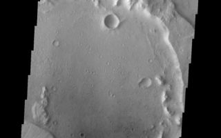 <h1>PIA09169:  Landslide</h1><div class="PIA09169" lang="en" style="width:551px;text-align:left;margin:auto;background-color:#000;padding:10px;max-height:150px;overflow:auto;"><p><a href="/figures/PIA09169_fig1.jpg"></a><br><b>Context image for PIA09169<br />Landslide</b></p><p>The landslide in this image originated from the rim of this unnamed crater.<p>Image information: VIS instrument. Latitude -14.1N, Longitude 142.3E. 18 meter/pixel resolution.</p><p>Please see the <a href="http://themis.asu.edu/terms" target="_blank">THEMIS Data Citation Note</a> for details on crediting THEMIS images.</p><p>Note: this THEMIS visual image has not been radiometrically nor geometrically calibrated for this preliminary release. An empirical correction has been performed to remove instrumental effects. A linear shift has been applied in the cross-track and down-track direction to approximate spacecraft and planetary motion. Fully calibrated and geometrically projected images will be released through the Planetary Data System in accordance with Project policies at a later time.</p><p>NASA's Jet Propulsion Laboratory manages the 2001 Mars Odyssey mission for NASA's Office of Space Science, Washington, D.C. The Thermal Emission Imaging System (THEMIS) was developed by Arizona State University, Tempe, in collaboration with Raytheon Santa Barbara Remote Sensing. The THEMIS investigation is led by Dr. Philip Christensen at Arizona State University. Lockheed Martin Astronautics, Denver, is the prime contractor for the Odyssey project, and developed and built the orbiter. Mission operations are conducted jointly from Lockheed Martin and from JPL, a division of the California Institute of Technology in Pasadena.</p><br /><br /><a href="http://photojournal.jpl.nasa.gov/catalog/PIA09169" onclick="window.open(this.href); return false;" title="Voir l'image 	 PIA09169:  Landslide	  sur le site de la NASA">Voir l'image 	 PIA09169:  Landslide	  sur le site de la NASA.</a></div>