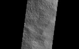 <h1>PIA10020:  Olympus Mons</h1><div class="PIA10020" lang="en" style="width:252px;text-align:left;margin:auto;background-color:#000;padding:10px;max-height:150px;overflow:auto;"><p><a href="/figures/PIA10020_fig1.jpg"></a><br><b>Context image for PIA10020<br />Olympus Mons</b></p><p>This VIS image shows lava flows on the eastern flank of Olympus Mons.<p>Image information: VIS instrument. Latitude 18.2N, Longitude 228.6E. 36 meter/pixel resolution.</p><p>Please see the <a href="http://themis.asu.edu/terms" target="_blank">THEMIS Data Citation Note</a> for details on crediting THEMIS images.</p><p>Note: this THEMIS visual image has not been radiometrically nor geometrically calibrated for this preliminary release. An empirical correction has been performed to remove instrumental effects. A linear shift has been applied in the cross-track and down-track direction to approximate spacecraft and planetary motion. Fully calibrated and geometrically projected images will be released through the Planetary Data System in accordance with Project policies at a later time.</p><p>NASA's Jet Propulsion Laboratory manages the 2001 Mars Odyssey mission for NASA's Office of Space Science, Washington, D.C. The Thermal Emission Imaging System (THEMIS) was developed by Arizona State University, Tempe, in collaboration with Raytheon Santa Barbara Remote Sensing. The THEMIS investigation is led by Dr. Philip Christensen at Arizona State University. Lockheed Martin Astronautics, Denver, is the prime contractor for the Odyssey project, and developed and built the orbiter. Mission operations are conducted jointly from Lockheed Martin and from JPL, a division of the California Institute of Technology in Pasadena.</p><br /><br /><a href="http://photojournal.jpl.nasa.gov/catalog/PIA10020" onclick="window.open(this.href); return false;" title="Voir l'image 	 PIA10020:  Olympus Mons	  sur le site de la NASA">Voir l'image 	 PIA10020:  Olympus Mons	  sur le site de la NASA.</a></div>