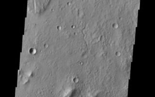 <h1>PIA10330:  Landslide</h1><div class="PIA10330" lang="en" style="width:547px;text-align:left;margin:auto;background-color:#000;padding:10px;max-height:150px;overflow:auto;"><p><a href="/figures/PIA10330_fig1.jpg"></a><br><b>Context image for PIA10330<br />Landslide</b></p><p>A landslide deposit is visible in this image of an unnamed crater in Terra Cimmeria.<p>Image information: VIS instrument. Latitude -29.4N, Longitude 169.1E. 17 meter/pixel resolution.</p><p>Please see the <a href="http://themis.asu.edu/terms" target="_blank">THEMIS Data Citation Note</a> for details on crediting THEMIS images.</p><p>Note: this THEMIS visual image has not been radiometrically nor geometrically calibrated for this preliminary release. An empirical correction has been performed to remove instrumental effects. A linear shift has been applied in the cross-track and down-track direction to approximate spacecraft and planetary motion. Fully calibrated and geometrically projected images will be released through the Planetary Data System in accordance with Project policies at a later time.</p><p>NASA's Jet Propulsion Laboratory manages the 2001 Mars Odyssey mission for NASA's Office of Space Science, Washington, D.C. The Thermal Emission Imaging System (THEMIS) was developed by Arizona State University, Tempe, in collaboration with Raytheon Santa Barbara Remote Sensing. The THEMIS investigation is led by Dr. Philip Christensen at Arizona State University. Lockheed Martin Astronautics, Denver, is the prime contractor for the Odyssey project, and developed and built the orbiter. Mission operations are conducted jointly from Lockheed Martin and from JPL, a division of the California Institute of Technology in Pasadena.<br /><br /><a href="http://photojournal.jpl.nasa.gov/catalog/PIA10330" onclick="window.open(this.href); return false;" title="Voir l'image 	 PIA10330:  Landslide	  sur le site de la NASA">Voir l'image 	 PIA10330:  Landslide	  sur le site de la NASA.</a></div>