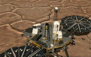 <h1>PIA10715:  View from Above of Phoenix's Stowed Robotic Arm Camera</h1><div class="PIA10715" lang="en" style="width:800px;text-align:left;margin:auto;background-color:#000;padding:10px;max-height:150px;overflow:auto;"><p><a href="/archive/PIA10715.mov"></a><br />Click on image for animation</p><p>This artist's animation of an imaginary camera zooming in from above shows the location of the Robotic Arm Camera on NASA's Phoenix Mars Lander as it acquires an image of the scoop at the end of the arm. Located just beneath the Robotic Arm Camera lens, the scoop is folded in the stowed position, with its open end facing the Robotic Arm Camera.</p><p>The last frame in the animation shows the first image taken by the Robotic Arm Camera, one day after Phoenix landed on Mars. In the center of the image is the robotic scoop the lander will use to dig into the surface, collect samples and touch water ice on Mars for the first time. The scoop is in the stowed position, awaiting deployment of the robotic arm.</p><p>The Phoenix Mission is led by the University of Arizona, Tucson, on behalf of NASA. Project management of the mission is by NASA's Jet Propulsion Laboratory, Pasadena, Calif. Spacecraft development is by Lockheed Martin Space Systems, Denver.<br /><br /><a href="http://photojournal.jpl.nasa.gov/catalog/PIA10715" onclick="window.open(this.href); return false;" title="Voir l'image 	 PIA10715:  View from Above of Phoenix's Stowed Robotic Arm Camera	  sur le site de la NASA">Voir l'image 	 PIA10715:  View from Above of Phoenix's Stowed Robotic Arm Camera	  sur le site de la NASA.</a></div>