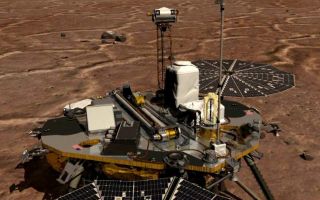 <h1>PIA10727:  Phoenix Lidar Operation Animation</h1><div class="PIA10727" lang="en" style="width:800px;text-align:left;margin:auto;background-color:#000;padding:10px;max-height:150px;overflow:auto;"><p><a href="/archive/PIA10727.mov"></a><br />Click on image for animation</p><p>This is an animation of the Canadian-built meteorological station's lidar, which was successfully activated on Sol 2. The animation shows how the lidar is activated by first opening its dust cover, then emitting rapid pulses of light (resembling a brilliant green laser) into the Martian atmosphere. Some of the light then bounces off particles in the atmosphere, and is reflected back down to the lidar's telescope. This allows the lidar to detect dust, clouds and fog.</p><p>The Phoenix Mission is led by the University of Arizona, Tucson, on behalf of NASA. Project management of the mission is by NASA's Jet Propulsion Laboratory, Pasadena, Calif. Spacecraft development is by Lockheed Martin Space Systems, Denver.<br /><br /><a href="http://photojournal.jpl.nasa.gov/catalog/PIA10727" onclick="window.open(this.href); return false;" title="Voir l'image 	 PIA10727:  Phoenix Lidar Operation Animation	  sur le site de la NASA">Voir l'image 	 PIA10727:  Phoenix Lidar Operation Animation	  sur le site de la NASA.</a></div>
