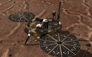 <h1>PIA10760:  How Phoenix Looks Under Itself</h1><div class="PIA10760" lang="en" style="width:800px;text-align:left;margin:auto;background-color:#000;padding:10px;max-height:150px;overflow:auto;"><p><a href="/archive/PIA10760.mp4"></a><br />Click on image for animation</p><p>This is an animation of NASA's Phoenix Mars Lander reaching with its Robotic Arm and taking a picture of the surface underneath the lander. The image at the conclusion of the animation was taken by Phoenix's Robotic Arm Camera (RAC) on the eighth Martian day of the mission, or Sol 8 (June 2, 2008). The light feature in the middle of the image below the leg is informally called "Holy Cow." The dust, shown in the dark foreground, has been blown off of "Holy Cow" by Phoenix's thruster engines. </p><p>The Phoenix Mission is led by the University of Arizona, Tucson, on behalf of NASA. Project management of the mission is by NASA's Jet Propulsion Laboratory, Pasadena, Calif. Spacecraft development is by Lockheed Martin Space Systems, Denver.<br /><br /><a href="http://photojournal.jpl.nasa.gov/catalog/PIA10760" onclick="window.open(this.href); return false;" title="Voir l'image 	 PIA10760:  How Phoenix Looks Under Itself	  sur le site de la NASA">Voir l'image 	 PIA10760:  How Phoenix Looks Under Itself	  sur le site de la NASA.</a></div>