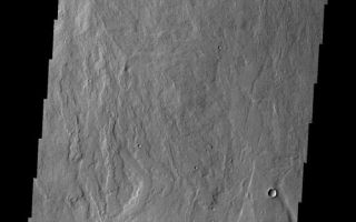 <h1>PIA10803:  Volcanic Vent</h1><div class="PIA10803" lang="en" style="width:578px;text-align:left;margin:auto;background-color:#000;padding:10px;max-height:150px;overflow:auto;"><p><a href="/figures/PIA10803_fig1.jpg"></a><br><b>Context image for PIA10803<br />Volcanic Vent</b></p><p>Located south of Alba patera, this volcanic vent is the source of the lava flows surrounding it. The fractures and graben related to Alba patera may have provided the way for lava to easily reach the surface in this area.<p>Image information: VIS instrument. Latitude 20.0N, Longitude 249.3E. 18 meter/pixel resolution.</p><p>Please see the <a href="http://themis.asu.edu/terms" target="_blank">THEMIS Data Citation Note</a> for details on crediting THEMIS images.</p><p>Note: this THEMIS visual image has not been radiometrically nor geometrically calibrated for this preliminary release. An empirical correction has been performed to remove instrumental effects. A linear shift has been applied in the cross-track and down-track direction to approximate spacecraft and planetary motion. Fully calibrated and geometrically projected images will be released through the Planetary Data System in accordance with Project policies at a later time.</p><p>NASA's Jet Propulsion Laboratory manages the 2001 Mars Odyssey mission for NASA's Office of Space Science, Washington, D.C. The Thermal Emission Imaging System (THEMIS) was developed by Arizona State University, Tempe, in collaboration with Raytheon Santa Barbara Remote Sensing. The THEMIS investigation is led by Dr. Philip Christensen at Arizona State University. Lockheed Martin Astronautics, Denver, is the prime contractor for the Odyssey project, and developed and built the orbiter. Mission operations are conducted jointly from Lockheed Martin and from JPL, a division of the California Institute of Technology in Pasadena.<br /><br /><a href="http://photojournal.jpl.nasa.gov/catalog/PIA10803" onclick="window.open(this.href); return false;" title="Voir l'image 	 PIA10803:  Volcanic Vent	  sur le site de la NASA">Voir l'image 	 PIA10803:  Volcanic Vent	  sur le site de la NASA.</a></div>