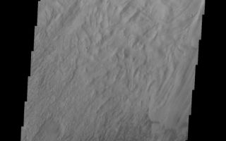 <h1>PIA10837:  THEMIS ART #92</h1><div class="PIA10837" lang="en" style="width:552px;text-align:left;margin:auto;background-color:#000;padding:10px;max-height:150px;overflow:auto;"><p><a href="/figures/PIA10837_fig1.jpg"></a><br><b>Context image for PIA10837<br />THEMIS ART #92</b></p><p>A giant pair of dentures is not taking a bite out of Ophir Chasma, just the edge of an eroded deposit of material.<p>Image information: VIS instrument. Latitude -4.1N, Longitude 288.7E. 18 meter/pixel resolution.</p><p>Please see the <a href="http://themis.asu.edu/terms" target="_blank">THEMIS Data Citation Note</a> for details on crediting THEMIS images.</p><p>Note: this THEMIS visual image has not been radiometrically nor geometrically calibrated for this preliminary release. An empirical correction has been performed to remove instrumental effects. A linear shift has been applied in the cross-track and down-track direction to approximate spacecraft and planetary motion. Fully calibrated and geometrically projected images will be released through the Planetary Data System in accordance with Project policies at a later time.</p><p>NASA's Jet Propulsion Laboratory manages the 2001 Mars Odyssey mission for NASA's Office of Space Science, Washington, D.C. The Thermal Emission Imaging System (THEMIS) was developed by Arizona State University, Tempe, in collaboration with Raytheon Santa Barbara Remote Sensing. The THEMIS investigation is led by Dr. Philip Christensen at Arizona State University. Lockheed Martin Astronautics, Denver, is the prime contractor for the Odyssey project, and developed and built the orbiter. Mission operations are conducted jointly from Lockheed Martin and from JPL, a division of the California Institute of Technology in Pasadena.<br /><br /><a href="http://photojournal.jpl.nasa.gov/catalog/PIA10837" onclick="window.open(this.href); return false;" title="Voir l'image 	 PIA10837:  THEMIS ART #92	  sur le site de la NASA">Voir l'image 	 PIA10837:  THEMIS ART #92	  sur le site de la NASA.</a></div>
