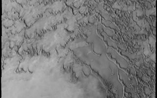 <h1>PIA10878:  Polar Dunes</h1><div class="PIA10878" lang="en" style="width:468px;text-align:left;margin:auto;background-color:#000;padding:10px;max-height:150px;overflow:auto;"><p><a href="/figures/PIA10878_fig1.jpg"></a><br><b>Context image for PIA10878<br />Polar Dunes</b></p><p>This region of north polar dunes has less dune materials than other portions of the north polar erg. This allows the base that the dunes are moving across to be observed.<p>Image information: VIS instrument. Latitude 77.9N, Longitude 116.7E. 20 meter/pixel resolution.</p><p>Please see the <a href="http://themis.asu.edu/terms" target="_blank">THEMIS Data Citation Note</a> for details on crediting THEMIS images.</p><p>Note: this THEMIS visual image has not been radiometrically nor geometrically calibrated for this preliminary release. An empirical correction has been performed to remove instrumental effects. A linear shift has been applied in the cross-track and down-track direction to approximate spacecraft and planetary motion. Fully calibrated and geometrically projected images will be released through the Planetary Data System in accordance with Project policies at a later time.</p><p>NASA's Jet Propulsion Laboratory manages the 2001 Mars Odyssey mission for NASA's Office of Space Science, Washington, D.C. The Thermal Emission Imaging System (THEMIS) was developed by Arizona State University, Tempe, in collaboration with Raytheon Santa Barbara Remote Sensing. The THEMIS investigation is led by Dr. Philip Christensen at Arizona State University. Lockheed Martin Astronautics, Denver, is the prime contractor for the Odyssey project, and developed and built the orbiter. Mission operations are conducted jointly from Lockheed Martin and from JPL, a division of the California Institute of Technology in Pasadena.<br /><br /><a href="http://photojournal.jpl.nasa.gov/catalog/PIA10878" onclick="window.open(this.href); return false;" title="Voir l'image 	 PIA10878:  Polar Dunes	  sur le site de la NASA">Voir l'image 	 PIA10878:  Polar Dunes	  sur le site de la NASA.</a></div>