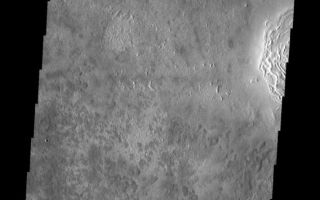 <h1>PIA10887:  Crater Ejecta</h1><div class="PIA10887" lang="en" style="width:568px;text-align:left;margin:auto;background-color:#000;padding:10px;max-height:150px;overflow:auto;"><p><a href="/figures/PIA10887_fig1.jpg"></a><br><b>Context image for PIA10887<br />Crater Ejecta</b></p><p>This VIS image shows a crater with radial ejecta. This crater is located near Erebus Montes.<p>Image information: VIS instrument. Latitude 39.9N, Longitude 187.8E. 19 meter/pixel resolution.</p><p>Please see the <a href="http://themis.asu.edu/terms" target="_blank">THEMIS Data Citation Note</a> for details on crediting THEMIS images.</p><p>Note: this THEMIS visual image has not been radiometrically nor geometrically calibrated for this preliminary release. An empirical correction has been performed to remove instrumental effects. A linear shift has been applied in the cross-track and down-track direction to approximate spacecraft and planetary motion. Fully calibrated and geometrically projected images will be released through the Planetary Data System in accordance with Project policies at a later time.</p><p>NASA's Jet Propulsion Laboratory manages the 2001 Mars Odyssey mission for NASA's Office of Space Science, Washington, D.C. The Thermal Emission Imaging System (THEMIS) was developed by Arizona State University, Tempe, in collaboration with Raytheon Santa Barbara Remote Sensing. The THEMIS investigation is led by Dr. Philip Christensen at Arizona State University. Lockheed Martin Astronautics, Denver, is the prime contractor for the Odyssey project, and developed and built the orbiter. Mission operations are conducted jointly from Lockheed Martin and from JPL, a division of the California Institute of Technology in Pasadena.<br /><br /><a href="http://photojournal.jpl.nasa.gov/catalog/PIA10887" onclick="window.open(this.href); return false;" title="Voir l'image 	 PIA10887:  Crater Ejecta	  sur le site de la NASA">Voir l'image 	 PIA10887:  Crater Ejecta	  sur le site de la NASA.</a></div>