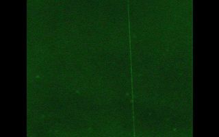 <h1>PIA11030:  Zenith Movie showing Phoenix's Lidar Beam (Animation)</h1><div class="PIA11030" lang="en" style="width:720px;text-align:left;margin:auto;background-color:#000;padding:10px;max-height:150px;overflow:auto;"><p><a href="/archive/PIA11030.mov" class="external free" target="wpext"></a><br />Click on image for animation</p><p>A laser beam from the Canadian-built lidar instrument on NASA's Phoenix Mars Lander can be seen in this contrast-enhanced sequence of 10 images taken by Phoenix's Surface Stereo Imager on July 26, 2008, during early Martian morning hours of the mission's 61st Martian day after landing.</p><p>The view is almost straight up and includes about 1.5 kilometer (about 1 mile) of the length of the beam. The camera, from its position close to the lidar on the lander deck, took the images through a green filter centered on light with wavelength 532 nanometers, the same wavelength of the laser beam. The movie has been artificially colored to to approximately match the color that would be seen looking through this filter on Mars. Contrast is enhanced to make the beam more visible.</p><p>The lidar beam can be seen extending from the lower right to the upper right, near the zenith, as it reflects off particles suspended in the atmosphere. Particles that scatter the beam directly into the camera can be seen to produce brief sparkles of light. In the background, dust can be seen drifting across the sky pushed by winds aloft.</p><p>The Phoenix Mission is led by the University of Arizona, Tucson, on behalf of NASA. Project management of the mission is by NASA's Jet Propulsion Laboratory, Pasadena, Calif. Spacecraft development is by Lockheed Martin Space Systems, Denver.<br /><br /><a href="http://photojournal.jpl.nasa.gov/catalog/PIA11030" onclick="window.open(this.href); return false;" title="Voir l'image 	 PIA11030:  Zenith Movie showing Phoenix's Lidar Beam (Animation)	  sur le site de la NASA">Voir l'image 	 PIA11030:  Zenith Movie showing Phoenix's Lidar Beam (Animation)	  sur le site de la NASA.</a></div>