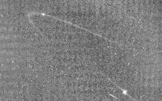 <h1>PIA11102:  Anthe and Methone Arcs</h1><div class="PIA11102" lang="en" style="width:591px;text-align:left;margin:auto;background-color:#000;padding:10px;max-height:150px;overflow:auto;"><p><a href="/figures/PIA11102_fig1.jpg" class="external free" target="wpext"></a><br /> Click on image for larger annotated version</p><p>Recent Cassini images show arcs of material co-orbiting with the Saturnian moons Anthe and Methone.</p><p>Arrows indicate the positions of Anthe, at top left, and Methone, at bottom right. Micrometeoroid impacts on the moons are the likely source of the arc material. </p><p>Cassini imaging scientists believe the process that maintains the Anthe and Methone arcs is similar to that which maintains the arc in the G ring (see <a href="/catalog/PIA08327">PIA08327</a>). The general brightness of the image (along with the faint horizontal banding pattern) results from the long exposure time of 15 seconds required to capture the extremely faint ring arc and the processing needed to enhance its visibility (which also enhances the digital background noise in the image). The image was digitally processed to remove most of the background noise. This view looks toward the un-illuminated side of the rings from about 2 degrees above the ringplane.</p><p>The image was taken in visible light with the Cassini spacecraft narrow-angle camera on Oct. 29, 2007. The view was acquired at a distance of approximately 2.3 million kilometers (1.4 million miles) from Anthe and 2.2 million kilometers (1.4 million miles) from Methone. Image scale is 14 kilometers (9 miles) per pixel on Anthe and 13 kilometers (8 miles) on Methone. </p><p>The Cassini-Huygens mission is a cooperative project of NASA, the European Space Agency and the Italian Space Agency. The Jet Propulsion Laboratory, a division of the California Institute of Technology in Pasadena, manages the mission for NASA's Science Mission Directorate, Washington, D.C. The Cassini orbiter and its two onboard cameras were designed, developed and assembled at JPL. The imaging operations center is based at the Space Science Institute in Boulder, Colo.</p><p>For more information about the Cassini-Huygens mission visit <a href="http://saturn.jpl.nasa.gov" class="external free" target="wpext">http://saturn.jpl.nasa.gov/</a>. The Cassini imaging team homepage is at <a href="http://ciclops.org" class="external free" target="wpext">http://ciclops.org</a>.<br /><br /><a href="http://photojournal.jpl.nasa.gov/catalog/PIA11102" onclick="window.open(this.href); return false;" title="Voir l'image 	 PIA11102:  Anthe and Methone Arcs	  sur le site de la NASA">Voir l'image 	 PIA11102:  Anthe and Methone Arcs	  sur le site de la NASA.</a></div>