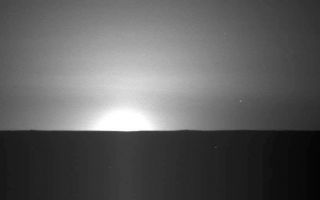 <h1>PIA11201:  Martian Sunrise at Phoenix Landing Site, Sol 101</h1><div class="PIA11201" lang="en" style="width:800px;text-align:left;margin:auto;background-color:#000;padding:10px;max-height:150px;overflow:auto;"><p>This sequence of nine images taken by the Surface Stereo Imager on NASA's Phoenix Mars Lander shows the sun rising on the morning of the lander's 101st Martian day after landing.</p><p>The images were taken on Sept. 5, 2008. The local solar times at the landing site for the nine images were between 1:23 a.m. and 1:41 a.m.</p><p>The landing site is on far-northern Mars, and the mission started in late northern spring. For nearly the entire first 90 Martian days of the mission, the sun never set below the horizon. As the amount of sunshine each day declined steadily after that, so has the amount of electricity available for the solar-powered spacecraft.</p><p>The Phoenix Mission is led by the University of Arizona, Tucson, on behalf of NASA. Project management of the mission is by JPL, Pasadena, Calif. Spacecraft development was by Lockheed Martin Space Systems, Denver.<br /><br /><a href="http://photojournal.jpl.nasa.gov/catalog/PIA11201" onclick="window.open(this.href); return false;" title="Voir l'image 	 PIA11201:  Martian Sunrise at Phoenix Landing Site, Sol 101	  sur le site de la NASA">Voir l'image 	 PIA11201:  Martian Sunrise at Phoenix Landing Site, Sol 101	  sur le site de la NASA.</a></div>