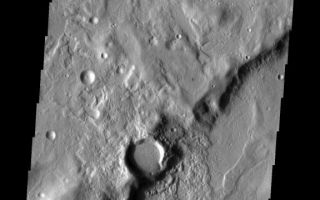 <h1>PIA11289:  Channel</h1><div class="PIA11289" lang="en" style="width:576px;text-align:left;margin:auto;background-color:#000;padding:10px;max-height:150px;overflow:auto;"><p><a href="/figures/PIA11289_fig1.png"></a><br><b>Context image for PIA11289<br />Channel</b></p><p>This small channel system is located on the outer rim of Sytinskaya Crater.<p>Image information: VIS instrument. Latitude 43.1N, Longitude 306.4E. 19 meter/pixel resolution.</p><p>Please see the <a href="http://themis.asu.edu/terms" target="_blank">THEMIS Data Citation Note</a> for details on crediting THEMIS images.</p><p>Note: this THEMIS visual image has not been radiometrically nor geometrically calibrated for this preliminary release. An empirical correction has been performed to remove instrumental effects. A linear shift has been applied in the cross-track and down-track direction to approximate spacecraft and planetary motion. Fully calibrated and geometrically projected images will be released through the Planetary Data System in accordance with Project policies at a later time.</p><p>NASA's Jet Propulsion Laboratory manages the 2001 Mars Odyssey mission for NASA's Office of Space Science, Washington, D.C. The Thermal Emission Imaging System (THEMIS) was developed by Arizona State University, Tempe, in collaboration with Raytheon Santa Barbara Remote Sensing. The THEMIS investigation is led by Dr. Philip Christensen at Arizona State University. Lockheed Martin Astronautics, Denver, is the prime contractor for the Odyssey project, and developed and built the orbiter. Mission operations are conducted jointly from Lockheed Martin and from JPL, a division of the California Institute of Technology in Pasadena.<br /><br /><a href="http://photojournal.jpl.nasa.gov/catalog/PIA11289" onclick="window.open(this.href); return false;" title="Voir l'image 	 PIA11289:  Channel	  sur le site de la NASA">Voir l'image 	 PIA11289:  Channel	  sur le site de la NASA.</a></div>