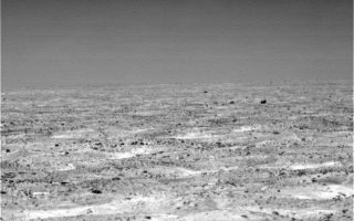 <h1>PIA11717:  Martian Plain in Late Summer</h1><div class="PIA11717" lang="en" style="width:800px;text-align:left;margin:auto;background-color:#000;padding:10px;max-height:150px;overflow:auto;"><p>The Surface Stereo Imager on NASA's Mars Phoenix Lander acquired this view of the textured plain near the lander at about 11 a.m. local Mars solar time during the mission's 124th Martian day, or sol (Sept. 29, 2008).</p><p>The image was taken through an infrared filter. The brighter patches are dustier than darker areas of the surface.</p><p>The last signal from the lander came on Nov. 2, 2008.</p><p>The Phoenix Mission is led by the University of Arizona, Tucson, on behalf of NASA. Project management of the mission is by NASA's Jet Propulsion Laboratory, Pasadena, Calif. Spacecraft development is by Lockheed Martin Space Systems, Denver.<br /><br /><a href="http://photojournal.jpl.nasa.gov/catalog/PIA11717" onclick="window.open(this.href); return false;" title="Voir l'image 	 PIA11717:  Martian Plain in Late Summer	  sur le site de la NASA">Voir l'image 	 PIA11717:  Martian Plain in Late Summer	  sur le site de la NASA.</a></div>