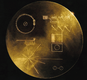Disque d'or voyager