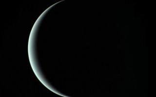 <h1>PIA01391:  Uranus</h1><div class="PIA01391" lang="en" style="width:800px;text-align:left;margin:auto;background-color:#000;padding:10px;max-height:150px;overflow:auto;"><p>This is a view of Uranus taken by Voyager 2. This image was taken through three color filters and recombined to produce the color image. JPL manages and controls the Voyager project for NASA's Office of Space Science.<br /><br /><a href="http://photojournal.jpl.nasa.gov/catalog/PIA01391" onclick="window.open(this.href); return false;" title="Voir l'image 	 PIA01391:  Uranus	  sur le site de la NASA">Voir l'image 	 PIA01391:  Uranus	  sur le site de la NASA.</a></div>