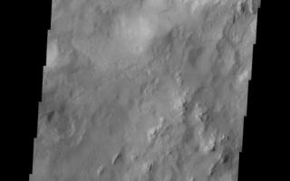 <h1>PIA05843:  MSIP: Hale Crater</h1><div class="PIA05843" lang="en" style="width:497px;text-align:left;margin:auto;background-color:#000;padding:10px;max-height:150px;overflow:auto;"><a href="/figures/PIA05843_fig1.jpg"> </a><br /><p>Released 29 April 2004</p><p>This image was taken by the Mercury Mine 5th grade MSIP team in order to answer the question -- Is there water erosion on crater walls? It is located at Hale Crater, lat. 33.1S and long. 324.4E. It shows a crater wall with smaller craters and groves.</p><p>This MSIP team consists of 22 5th graders at Mercury Mine Elementary in the Paradise Valley school district. Our instructor is Mr. Collins. We started the program in early October 2003 and went to ASU in March of 2004. All in all we had a GREAT time! </p><p>Image information: VIS instrument. Latitude -33.7, Longitude 324.4 East (35.6 West). 19 meter/pixel resolution.</p><p>NASA and Arizona State Universitys Mars Education Program is offering students nationwide the opportunity to be involved in authentic Mars research by participating in the Mars Student Imaging Project (MSIP). Teams of students in grades 5 through college sophomore level have the opportunity to work with scientists, mission planners and educators on the THEMIS team at ASUs Mars Space Flight Facility, to image a site on Mars using the THEMIS visible wavelength camera.  For more information go to the MSIP website: <a href="http://msip.asu.edu">http://msip.asu.edu</a>.</p><p>Note: this THEMIS visual image has not been radiometrically nor geometrically calibrated for this preliminary release. An empirical correction has been performed to remove instrumental effects. A linear shift has been applied in the cross-track and down-track direction to approximate spacecraft and planetary motion. Fully calibrated and geometrically projected images will be released through the Planetary Data System in accordance with Project policies at a later time.</p><p>NASA's Jet Propulsion Laboratory manages the 2001 Mars Odyssey mission for NASA's Office of Space Science, Washington, D.C. The Thermal Emission Imaging System (THEMIS) was developed by Arizona State University, Tempe, in collaboration with Raytheon Santa Barbara Remote Sensing. The THEMIS investigation is led by Dr. Philip Christensen at Arizona State University. Lockheed Martin Astronautics, Denver, is the prime contractor for the Odyssey project, and developed and built the orbiter. Mission operations are conducted jointly from Lockheed Martin and from JPL, a division of the California Institute of Technology in Pasadena.</p><br /><br /><a href="http://photojournal.jpl.nasa.gov/catalog/PIA05843" onclick="window.open(this.href); return false;" title="Voir l'image 	 PIA05843:  MSIP: Hale Crater	  sur le site de la NASA">Voir l'image 	 PIA05843:  MSIP: Hale Crater	  sur le site de la NASA.</a></div>